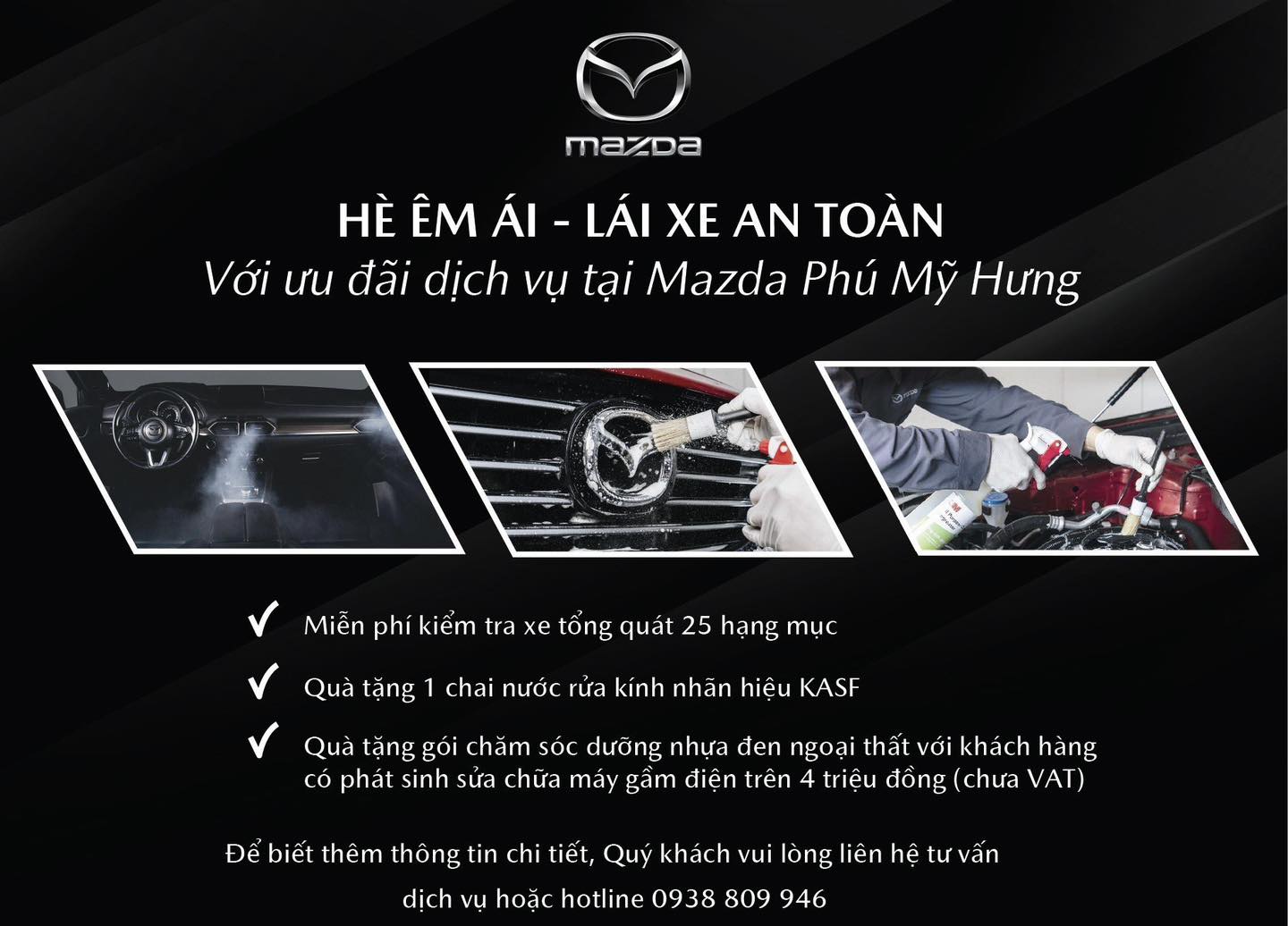 Hè êm ái - lái xe an toàn cùng Mazda Phú Mỹ Hưng