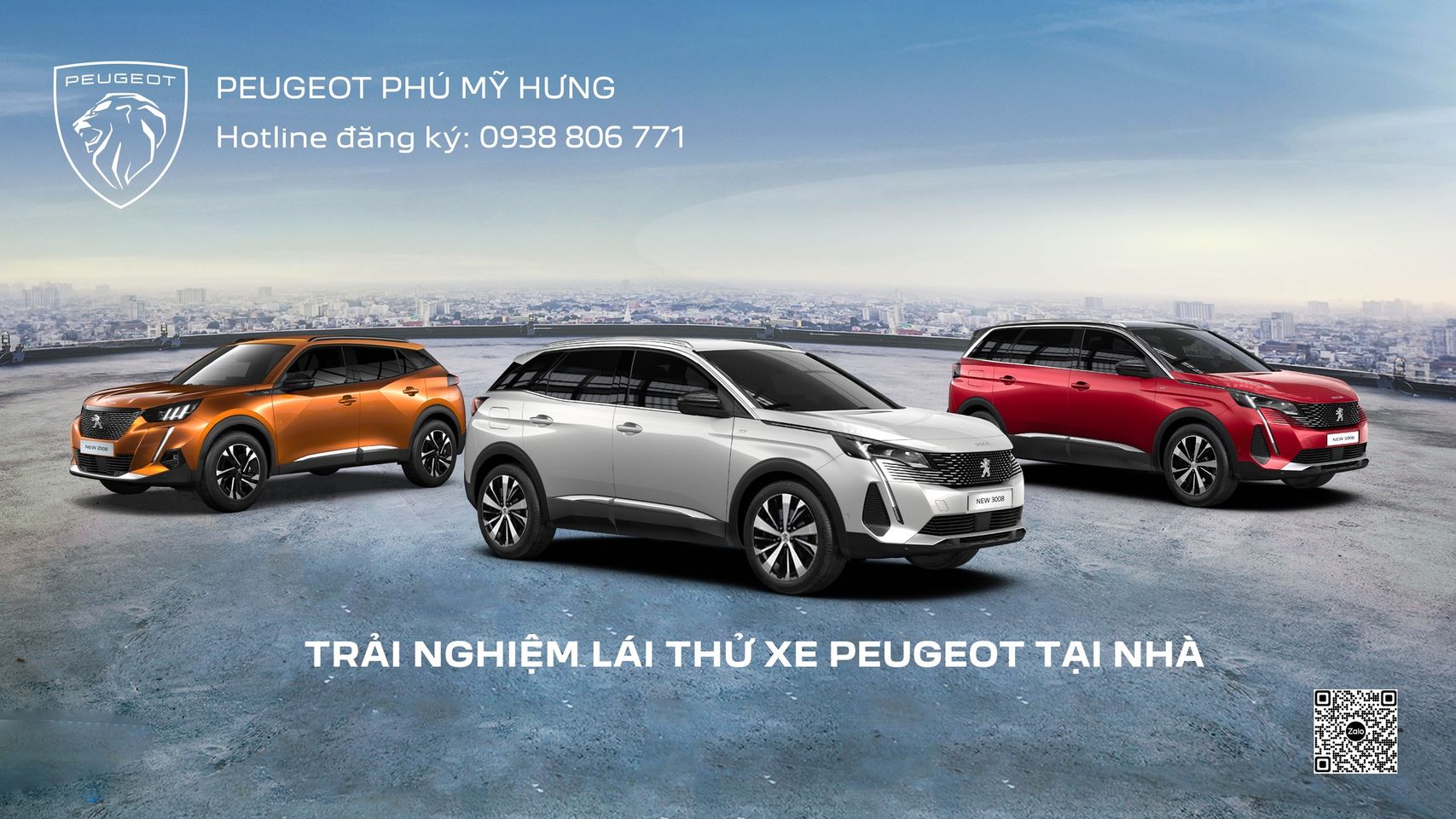 Trải nghiệm lái thử xe tại nhà cùng Peugeot Phú Mỹ Hưng