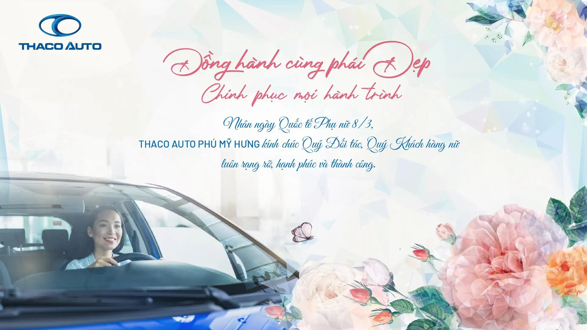 THACO AUTO PHÚ MỸ HƯNG CHÚC MỪNG NGÀY QUỐC TẾ PHỤ NỮ 08/03