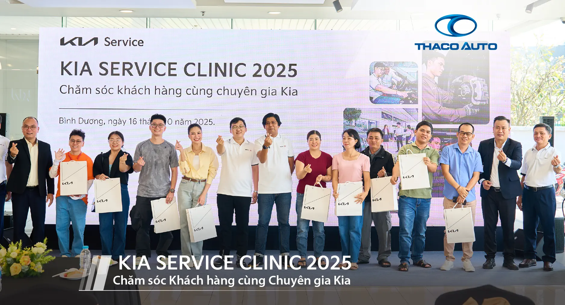 THACO AUTO triển khai chuỗi sự kiện chăm sóc khách hàng “Kia Service Clinic 2025”